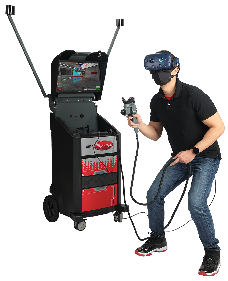 Simspray Virtual Reality Paint Training Tools And Technology